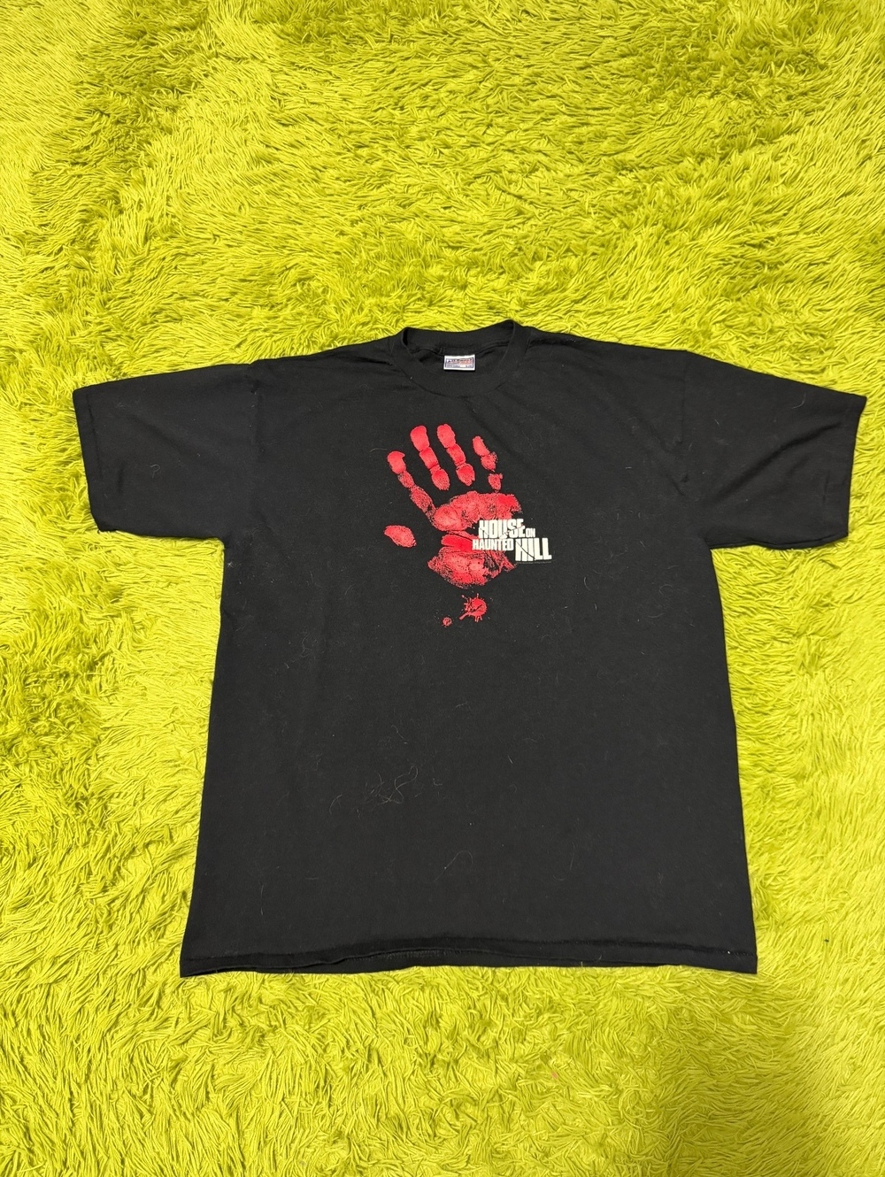 Vintage 90’s House On Haunted Hill Front & Back Horror Movie Promo T-shirt XL